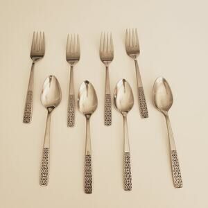 International Silver SERENATA Stainless Flatware 8 Pieces